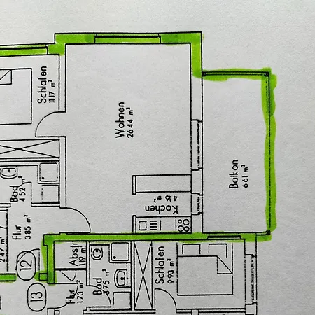 Appartamento Haus Holstein Whg 12 Sellin (Rugen)